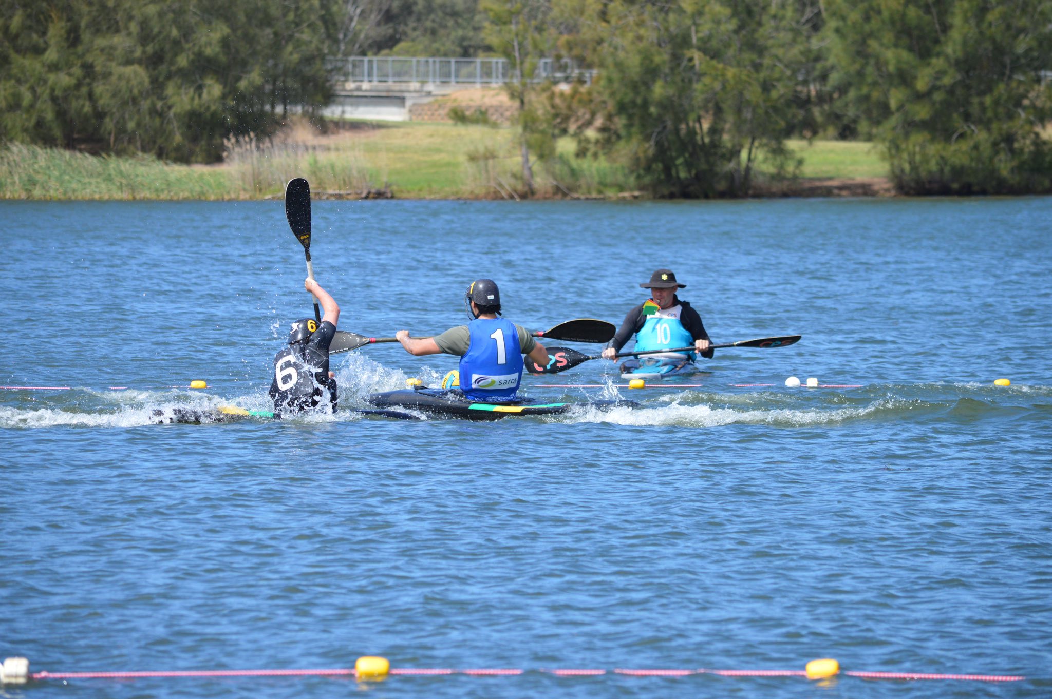 Sydney Canoe Polo competition