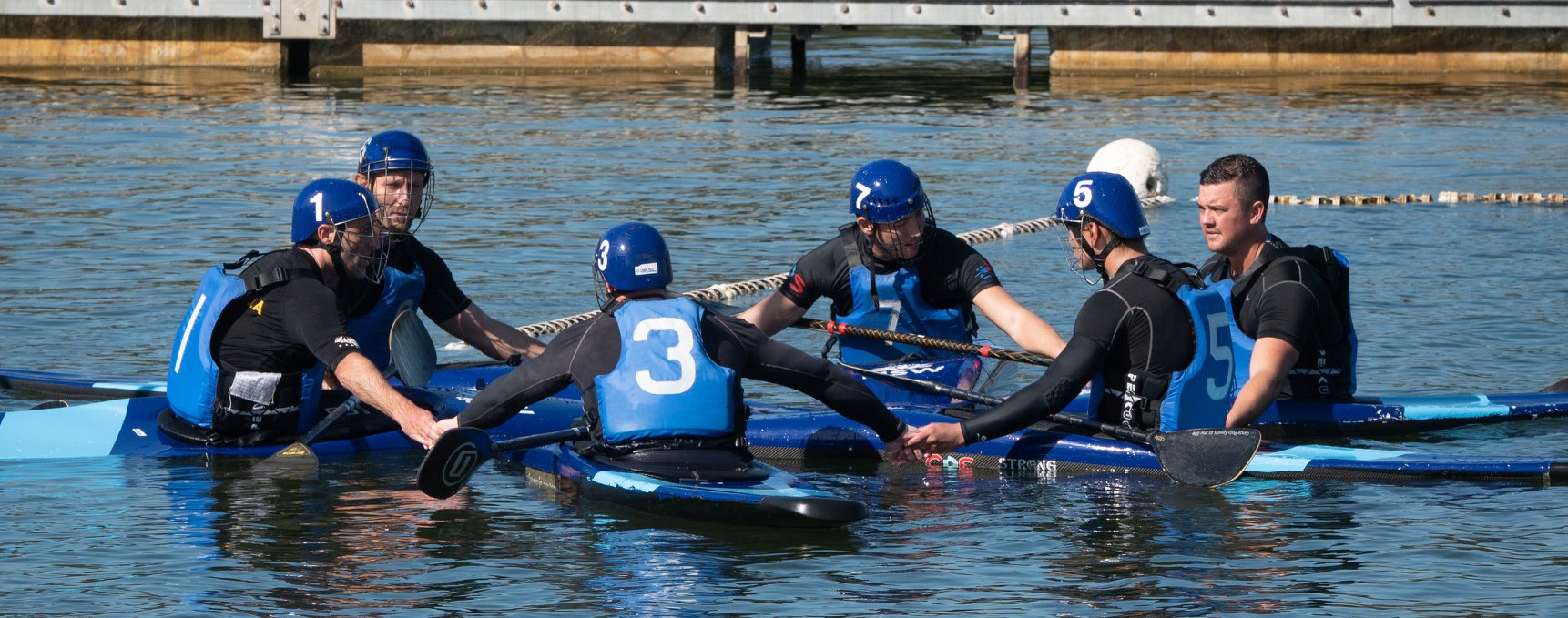Canoe polo sporting event